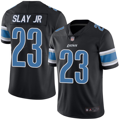 Detroit Lions Limited Black Men Darius Slay Jersey NFL Football #23 Rush Vapor Untouchable->youth nfl jersey->Youth Jersey